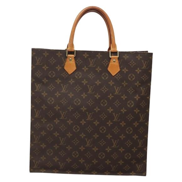LOUIS VUITTON Monogram Sac Plat Hand Bag M51140 - Picture 2 of 12